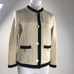 Armani Collezioni SZ 4 Color Block Blazer
